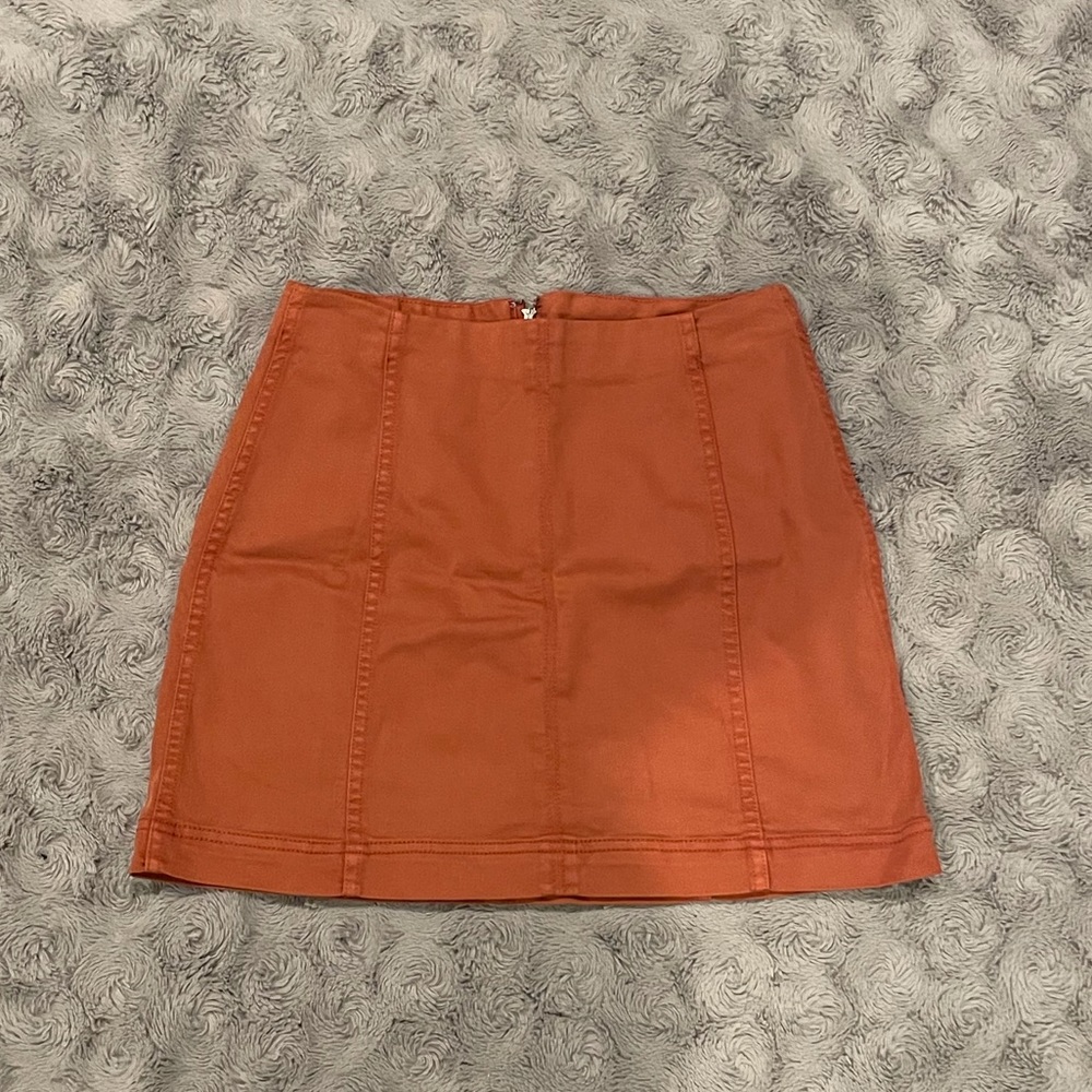Wild Fable Orange Mini Skirt